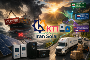 Iran Solar alternative supply routes for solar and UPS systems during Strait of Hormuz disruption