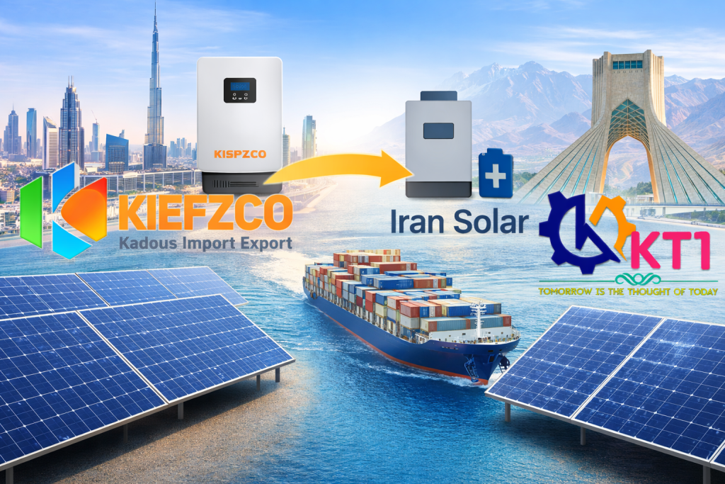 KT1CO and KIEFZCO System to Iran Solar