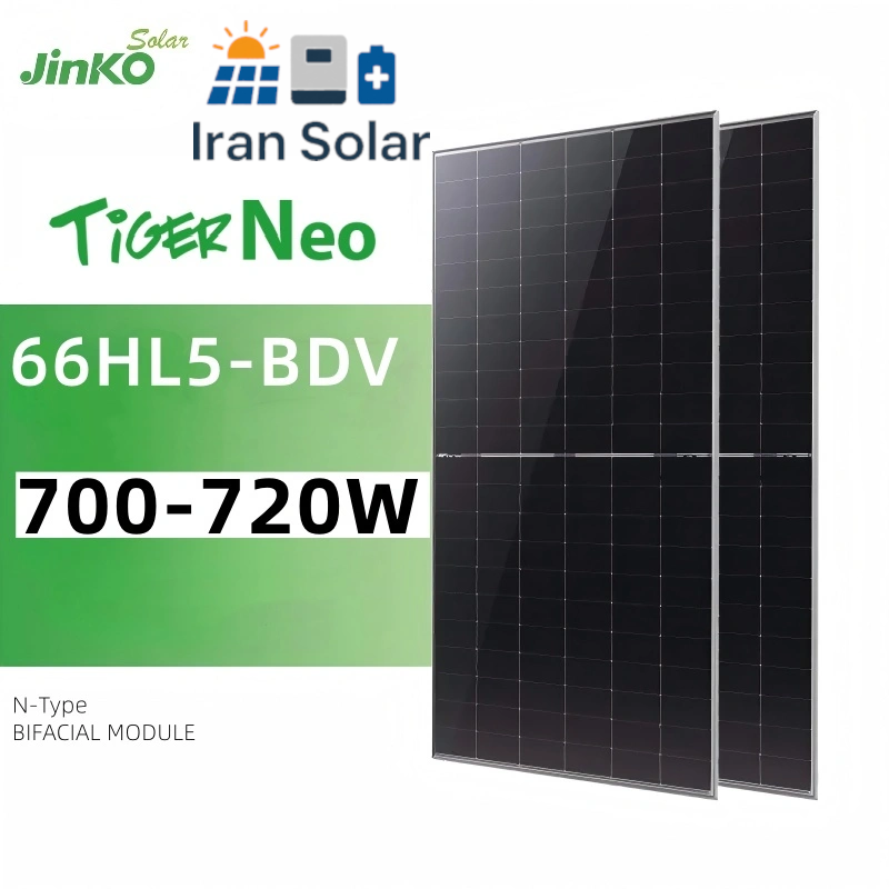 Jinko 720 Supplied by Iran Solar

جینکو 720 تأمین کننده کادوس تجارت و ایران سولار